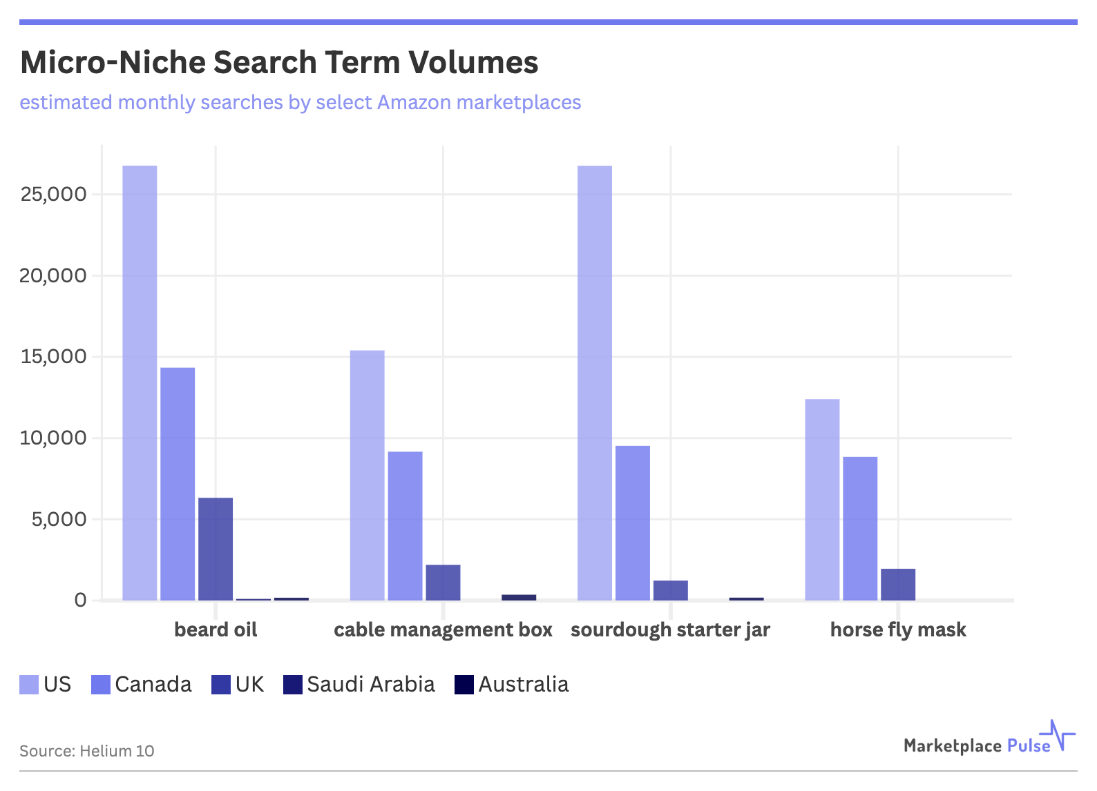 Micro Niche Search Term Volumes